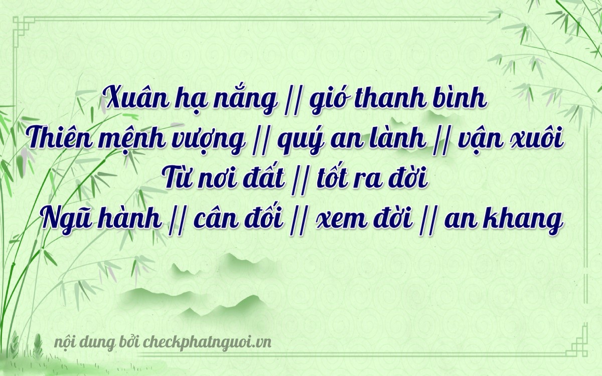 Bài thơ ý nghĩa cho <b>biển số 29E-02555</b> tại website checkphatnguoi.vn