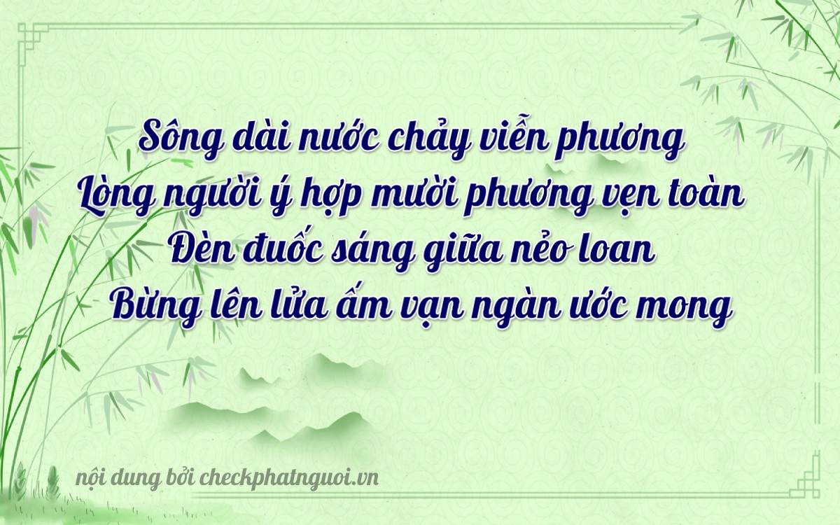 Bài thơ ý nghĩa cho <b>biển số 29E-03123</b> tại website checkphatnguoi.vn