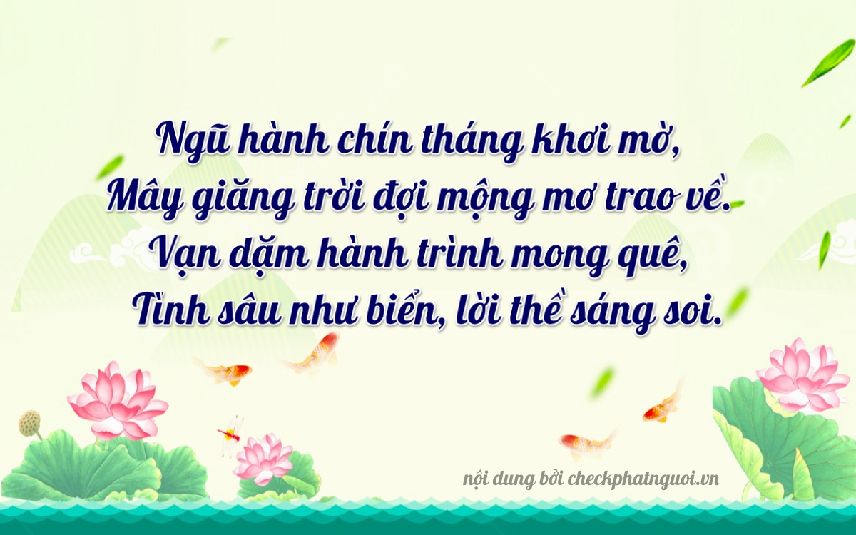 Bài thơ ý nghĩa cho <b>biển số 29E-36922</b> tại website checkphatnguoi.vn