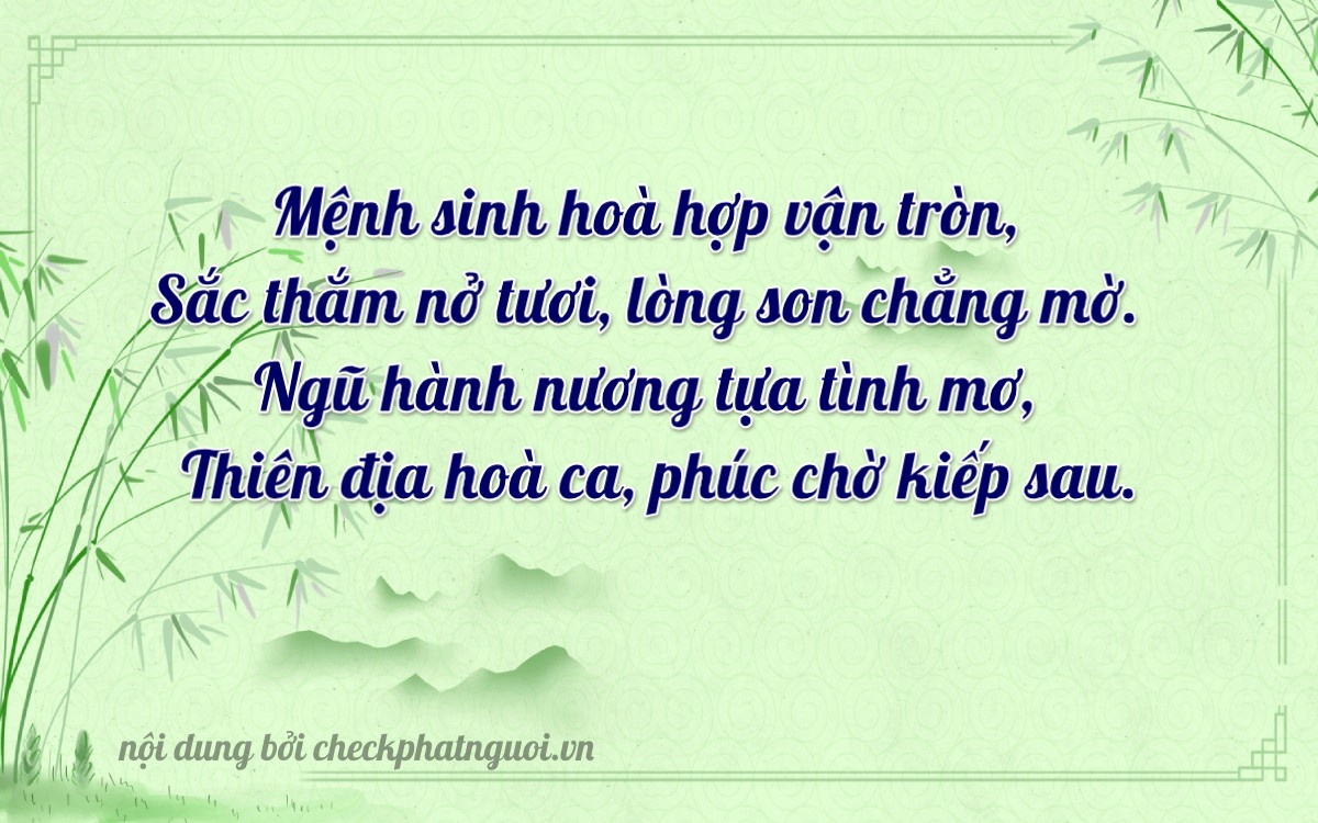 Bài thơ ý nghĩa cho <b>biển số 29E-37380</b> tại website checkphatnguoi.vn