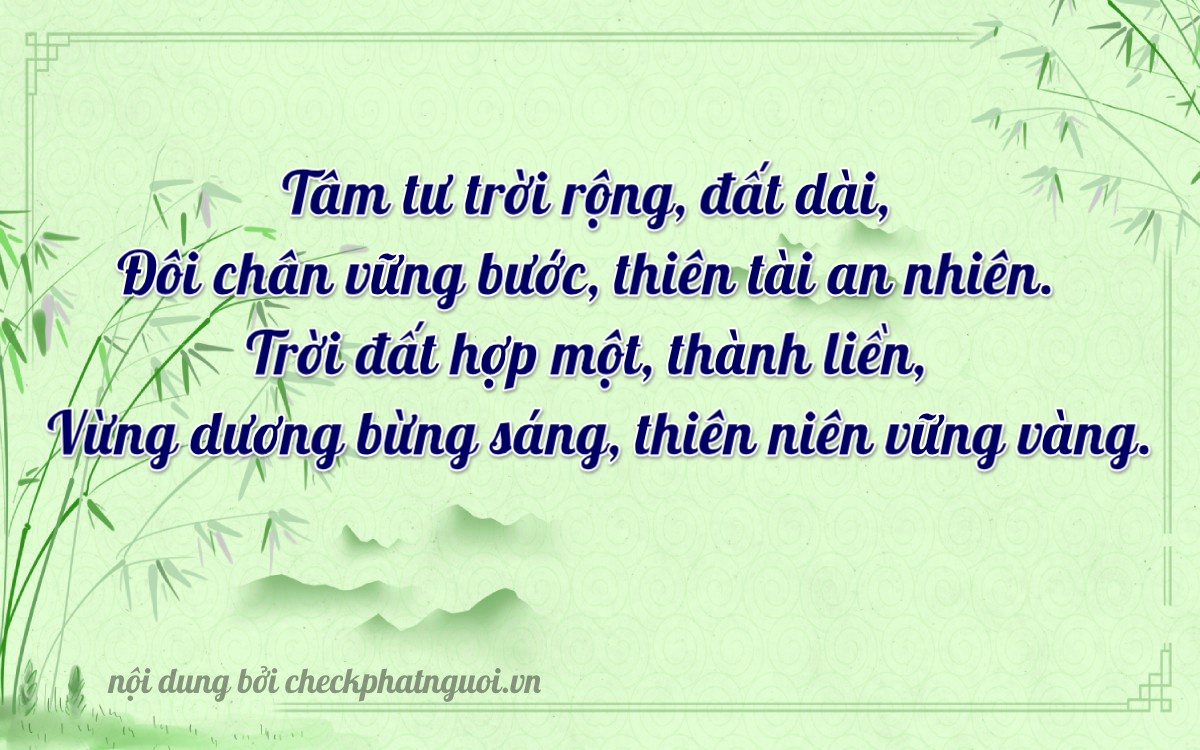 Bài thơ ý nghĩa cho <b>biển số 29F-00341</b> tại website checkphatnguoi.vn