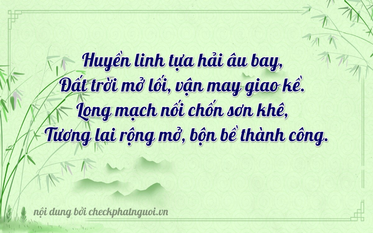 Bài thơ ý nghĩa cho <b>biển số 29H1-88293</b> tại website checkphatnguoi.vn
