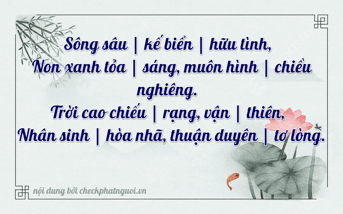 Bài thơ ý nghĩa cho <b>biển số 29H1-93189</b> tại website checkphatnguoi.vn