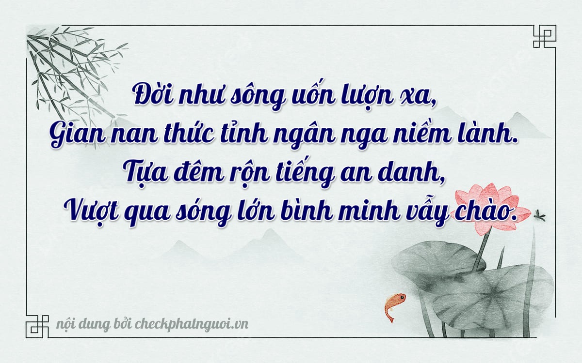 Bài thơ ý nghĩa cho <b>biển số 29H1-93939</b> tại website checkphatnguoi.vn