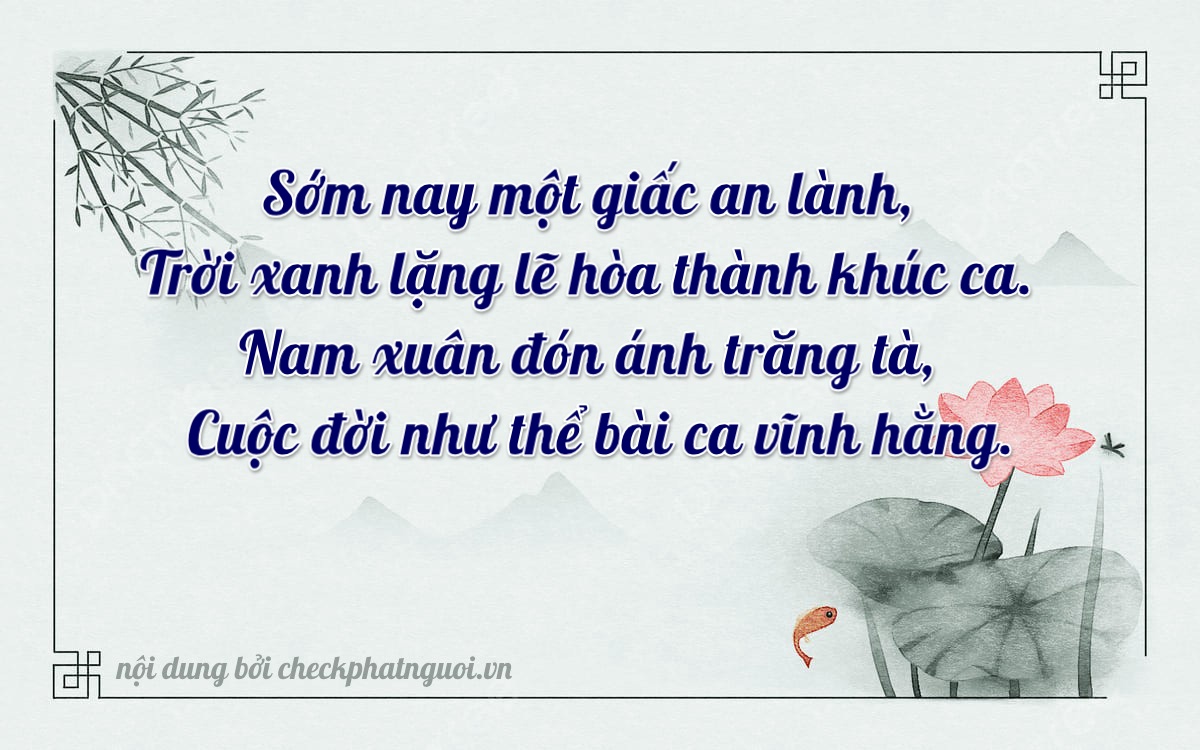 Bài thơ ý nghĩa cho <b>biển số 29H2-19986</b> tại website checkphatnguoi.vn