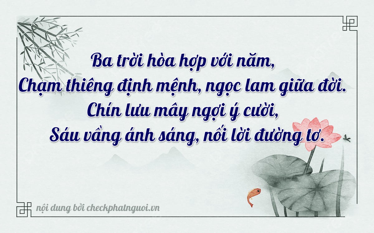 Bài thơ ý nghĩa cho <b>biển số 29H-39766</b> tại website checkphatnguoi.vn