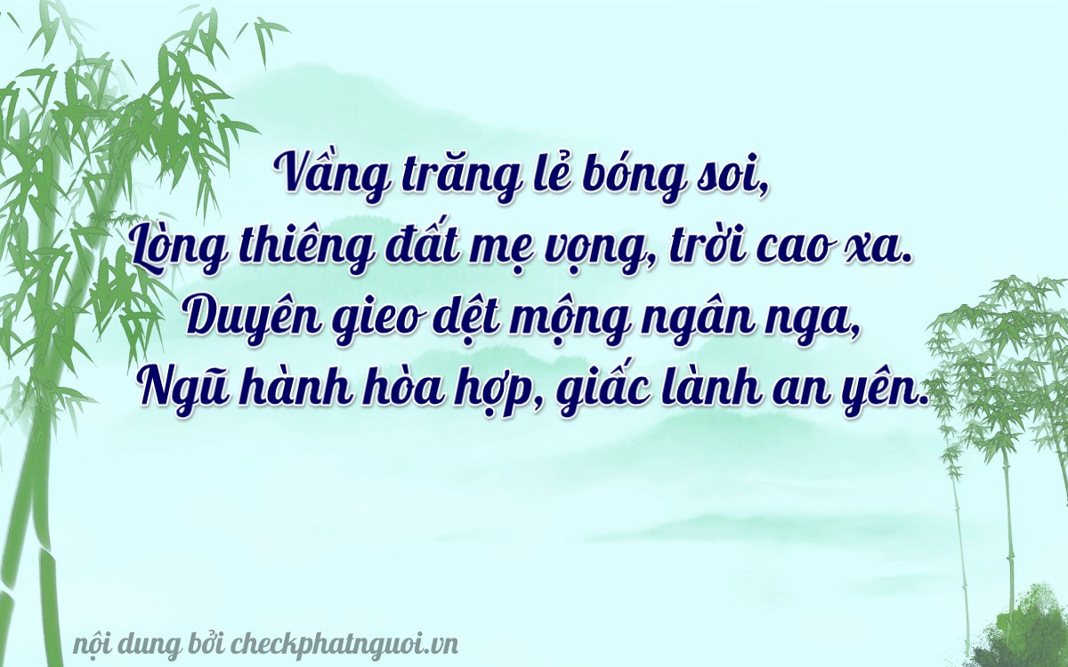 Bài thơ ý nghĩa cho <b>biển số 29H-44396</b> tại website checkphatnguoi.vn