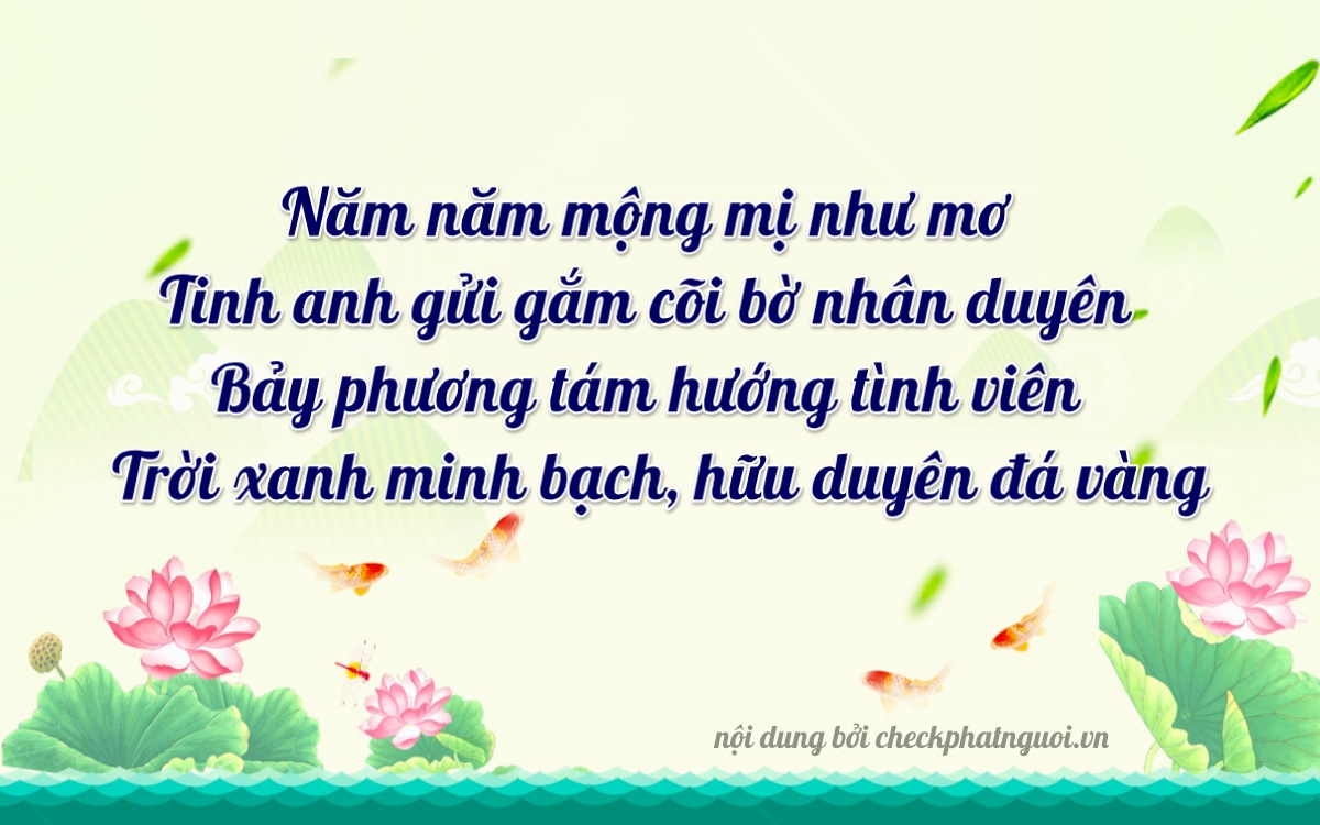 Bài thơ ý nghĩa cho <b>biển số 29H-55777</b> tại website checkphatnguoi.vn