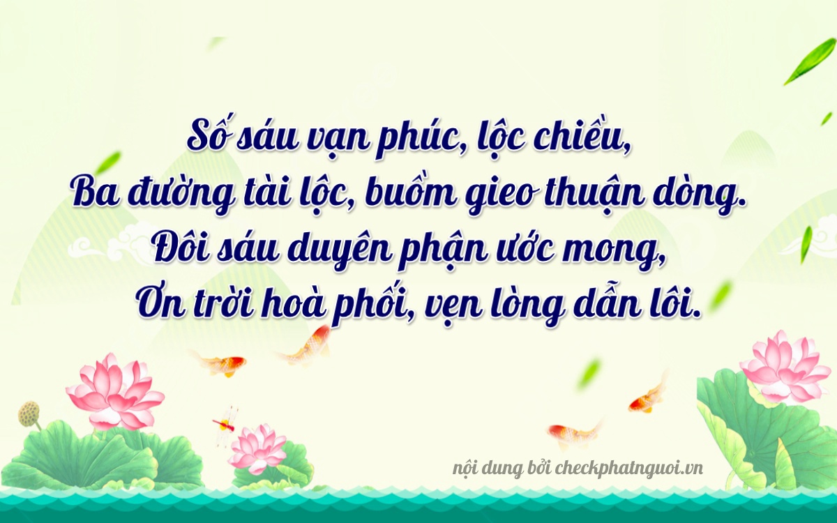 Bài thơ ý nghĩa cho <b>biển số 29H-63266</b> tại website checkphatnguoi.vn