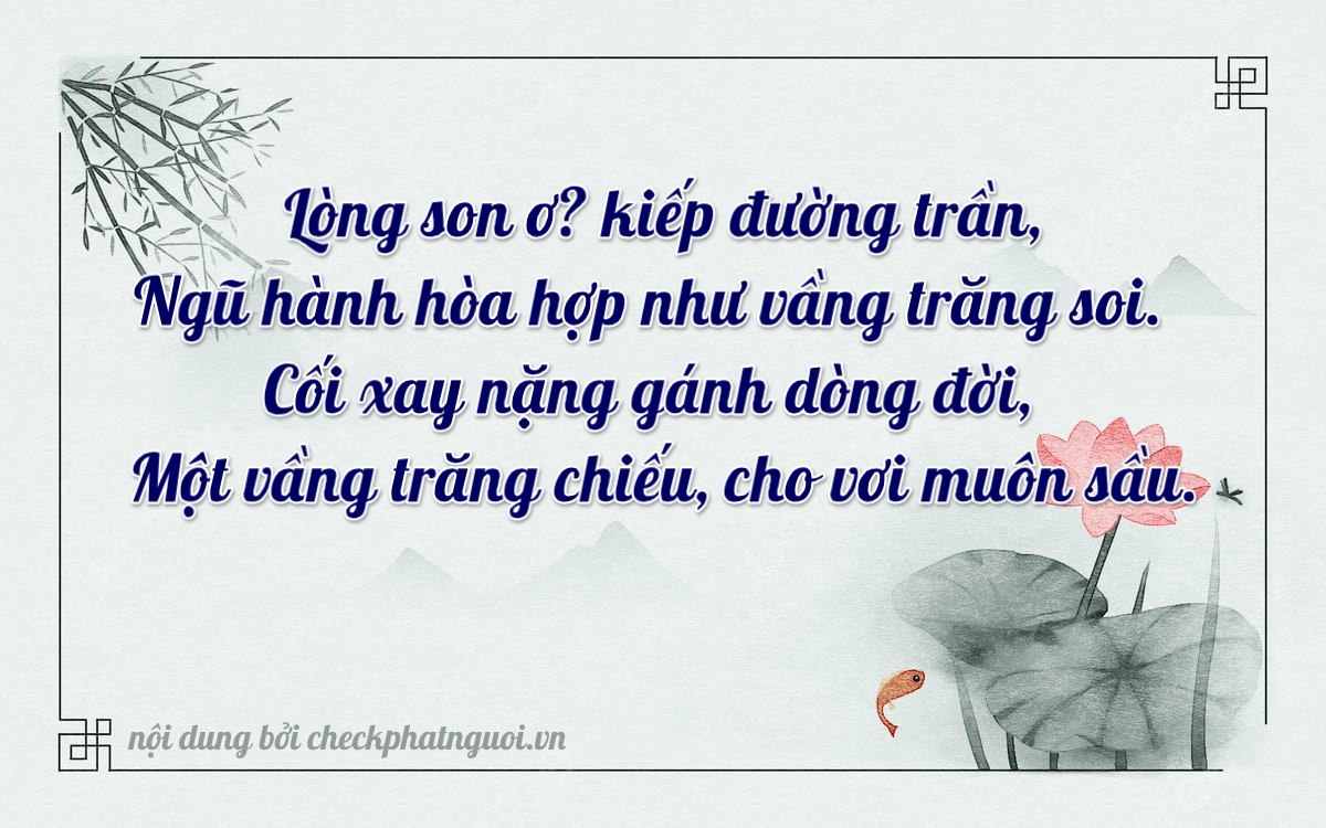 Bài thơ ý nghĩa cho <b>biển số 29H-86511</b> tại website checkphatnguoi.vn