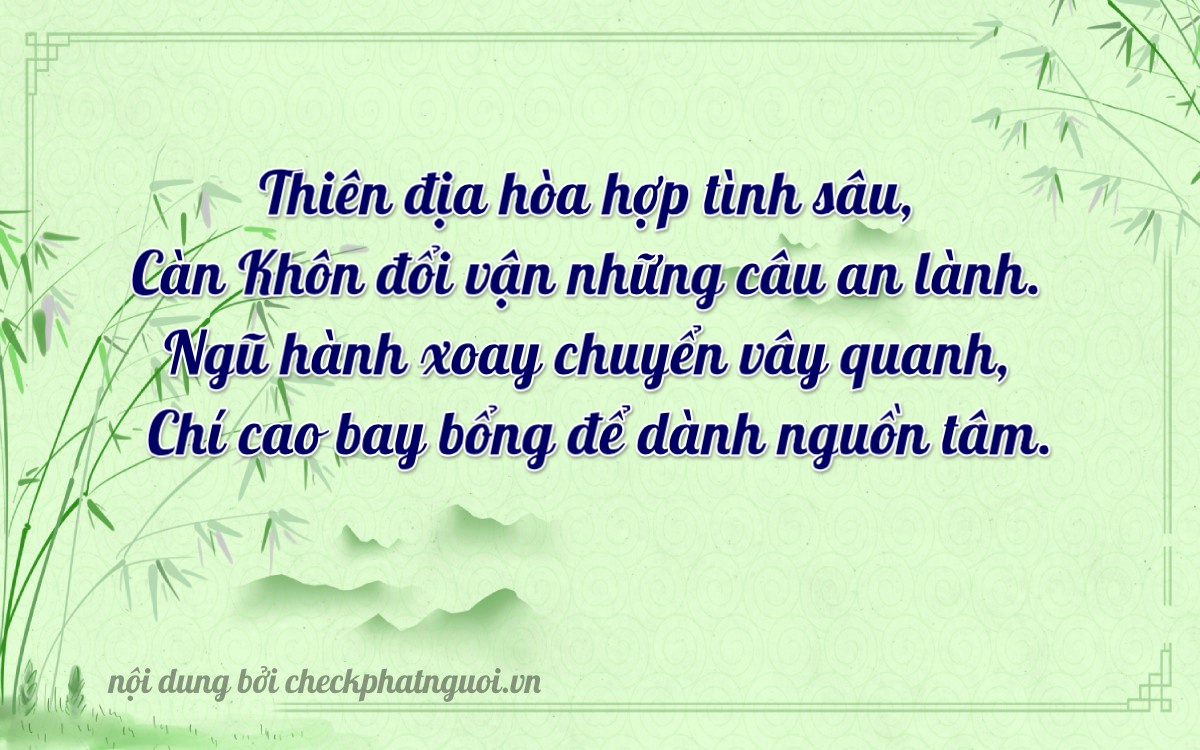 Bài thơ ý nghĩa cho <b>biển số 29S2-18686</b> tại website checkphatnguoi.vn