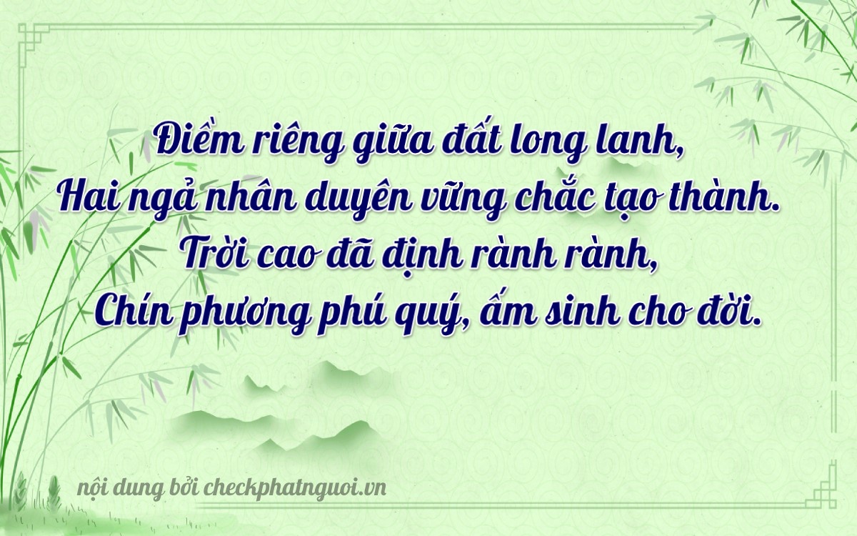 Bài thơ ý nghĩa cho <b>biển số 29S2-22689</b> tại website checkphatnguoi.vn