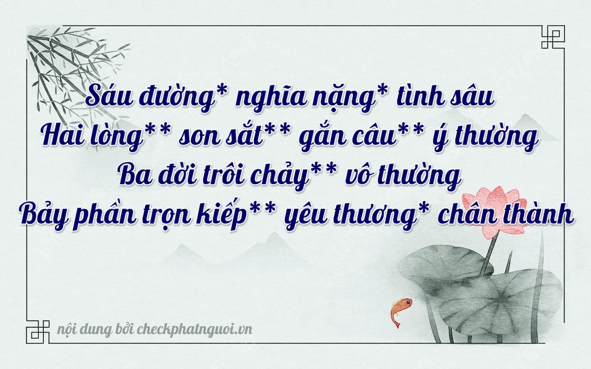Bài thơ ý nghĩa cho <b>biển số 29S6-62327</b> tại website checkphatnguoi.vn