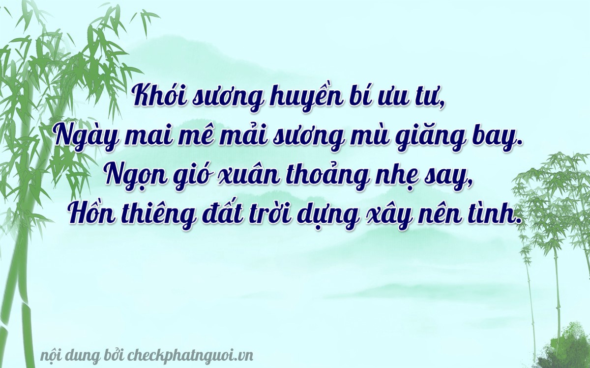 Bài thơ ý nghĩa cho <b>biển số 29S6-79886</b> tại website checkphatnguoi.vn