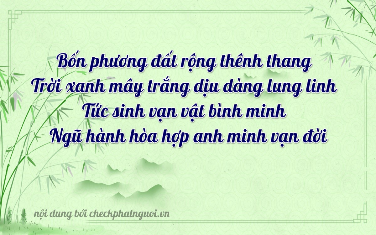 Bài thơ ý nghĩa cho <b>biển số 29T1-43430</b> tại website checkphatnguoi.vn