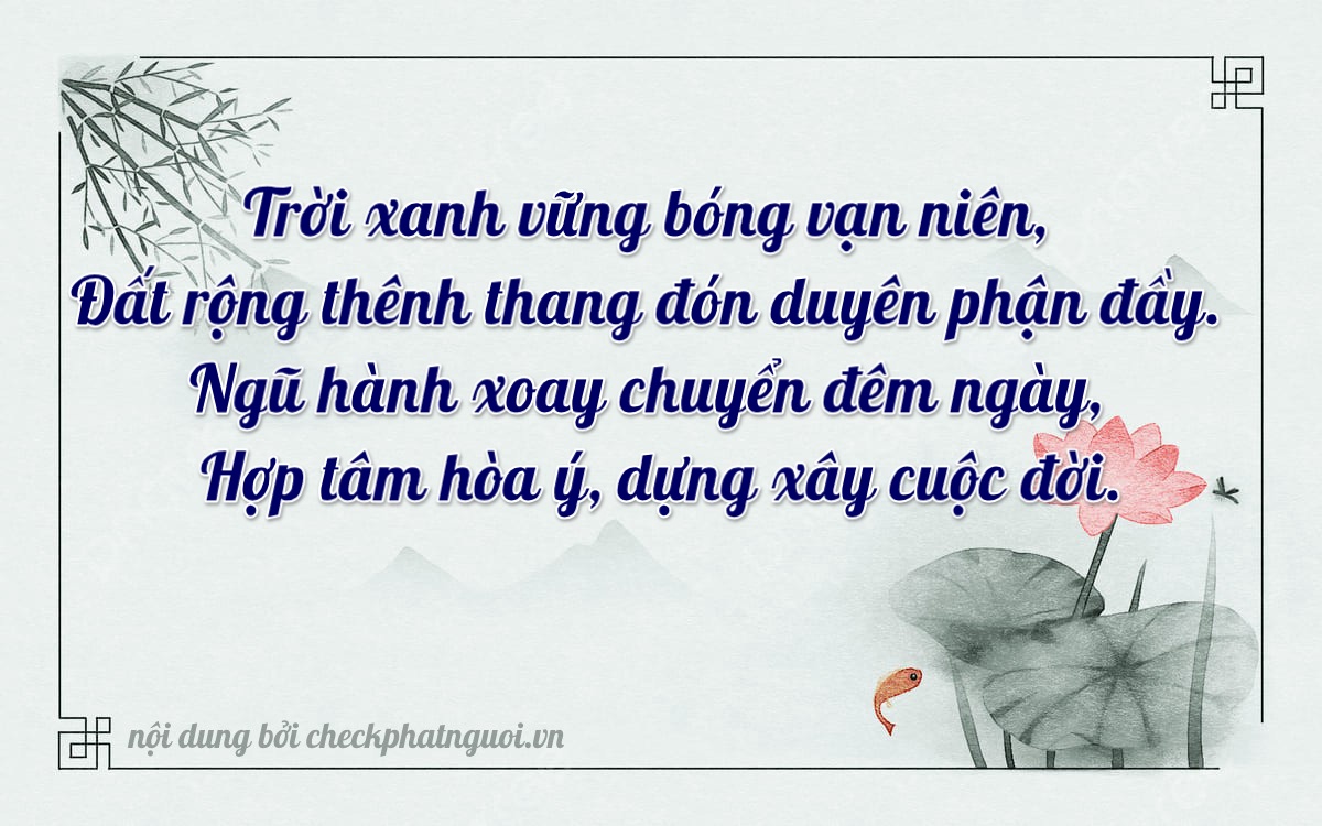 Bài thơ ý nghĩa cho <b>biển số 29T1-60275</b> tại website checkphatnguoi.vn