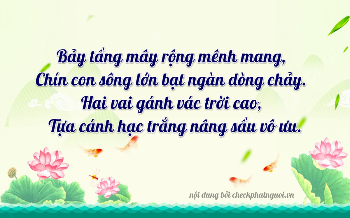 Bài thơ ý nghĩa cho <b>biển số 29T1-79294</b> tại website checkphatnguoi.vn