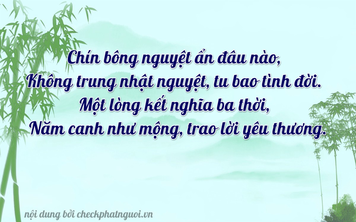 Bài thơ ý nghĩa cho <b>biển số 29T1-90159</b> tại website checkphatnguoi.vn