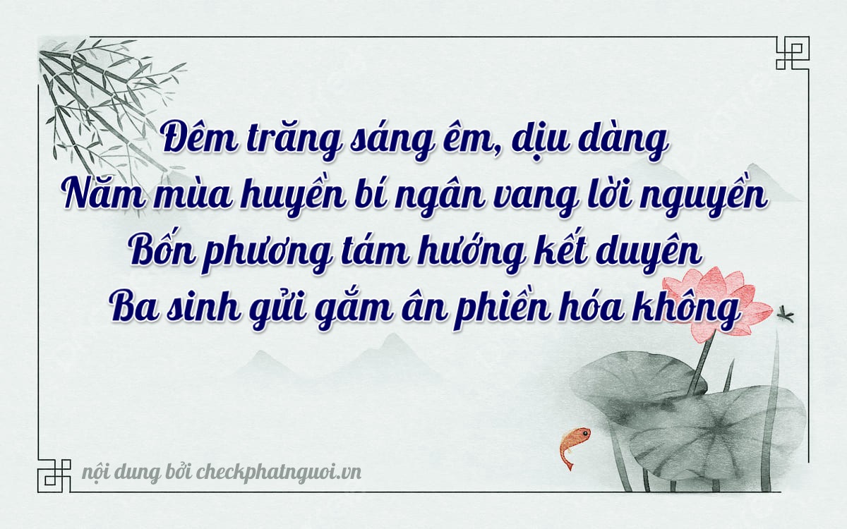 Bài thơ ý nghĩa cho <b>biển số 29T2-22437</b> tại website checkphatnguoi.vn