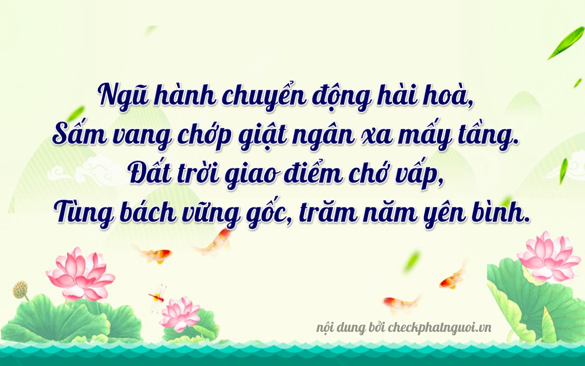 Bài thơ ý nghĩa cho <b>biển số 29U1-60102</b> tại website checkphatnguoi.vn