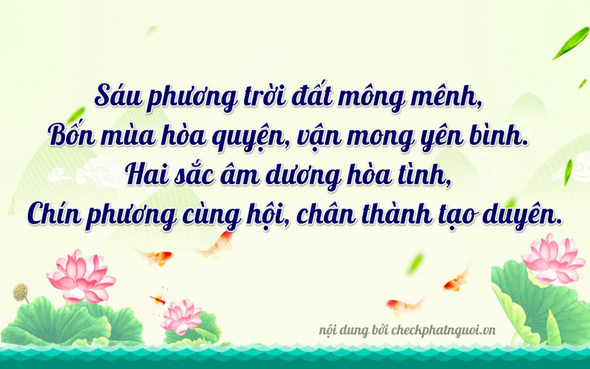 Bài thơ ý nghĩa cho <b>biển số 29V3-64289</b> tại website checkphatnguoi.vn