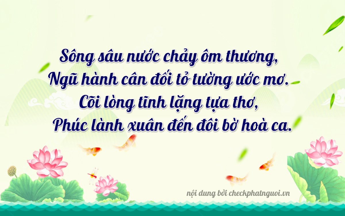 Bài thơ ý nghĩa cho <b>biển số 29X1-88412</b> tại website checkphatnguoi.vn