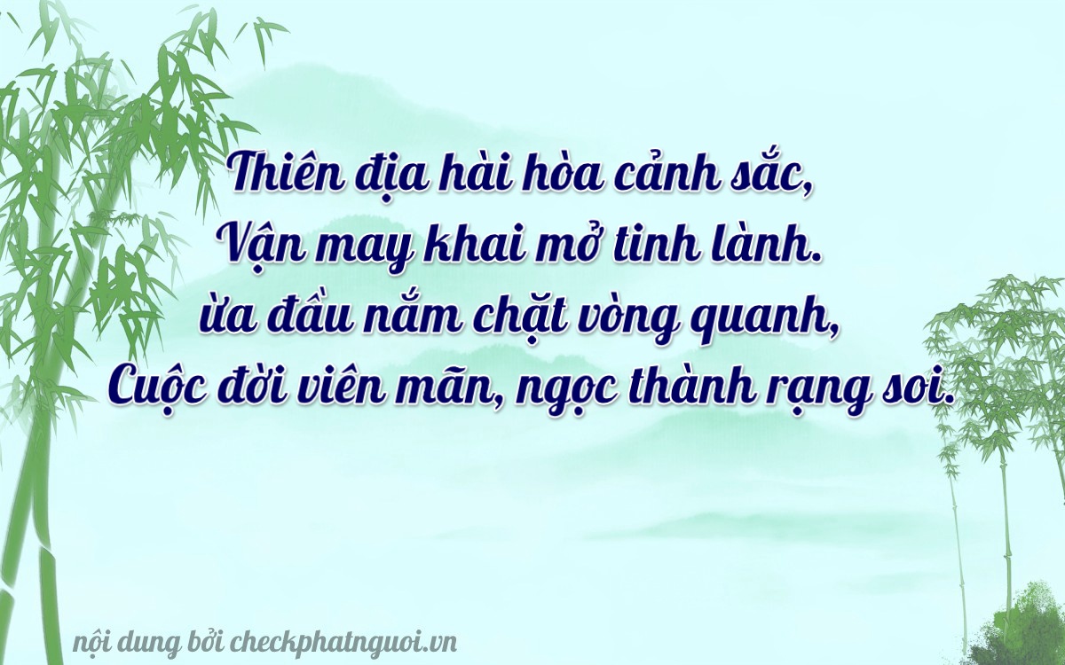 Bài thơ ý nghĩa cho <b>biển số 29X-20001</b> tại website checkphatnguoi.vn