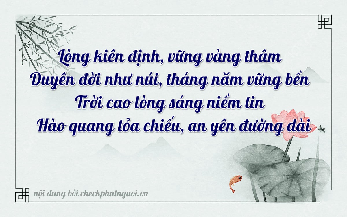 Bài thơ ý nghĩa cho <b>biển số 29Y1-56789</b> tại website checkphatnguoi.vn