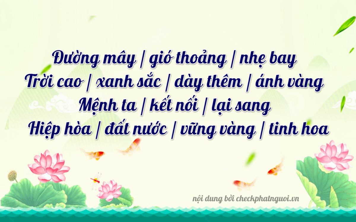 Bài thơ ý nghĩa cho <b>biển số 29Y3-24073</b> tại website checkphatnguoi.vn