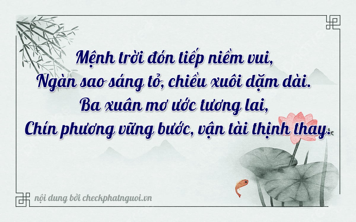 Bài thơ ý nghĩa cho <b>biển số 29Z-19398</b> tại website checkphatnguoi.vn