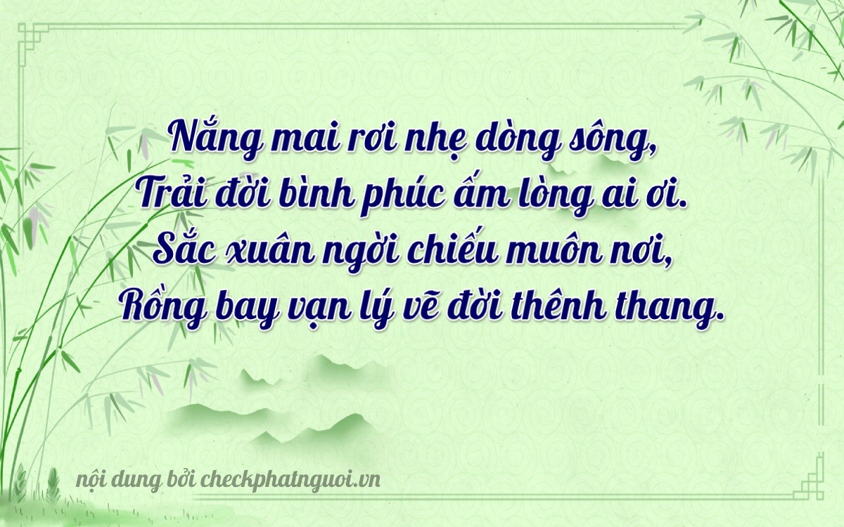 Bài thơ ý nghĩa cho <b>biển số 30379</b> tại website checkphatnguoi.vn