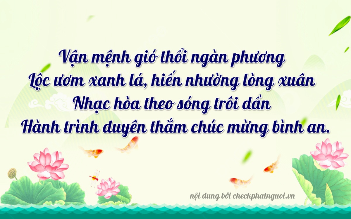 Bài thơ ý nghĩa cho <b>biển số 30A-08708</b> tại website checkphatnguoi.vn