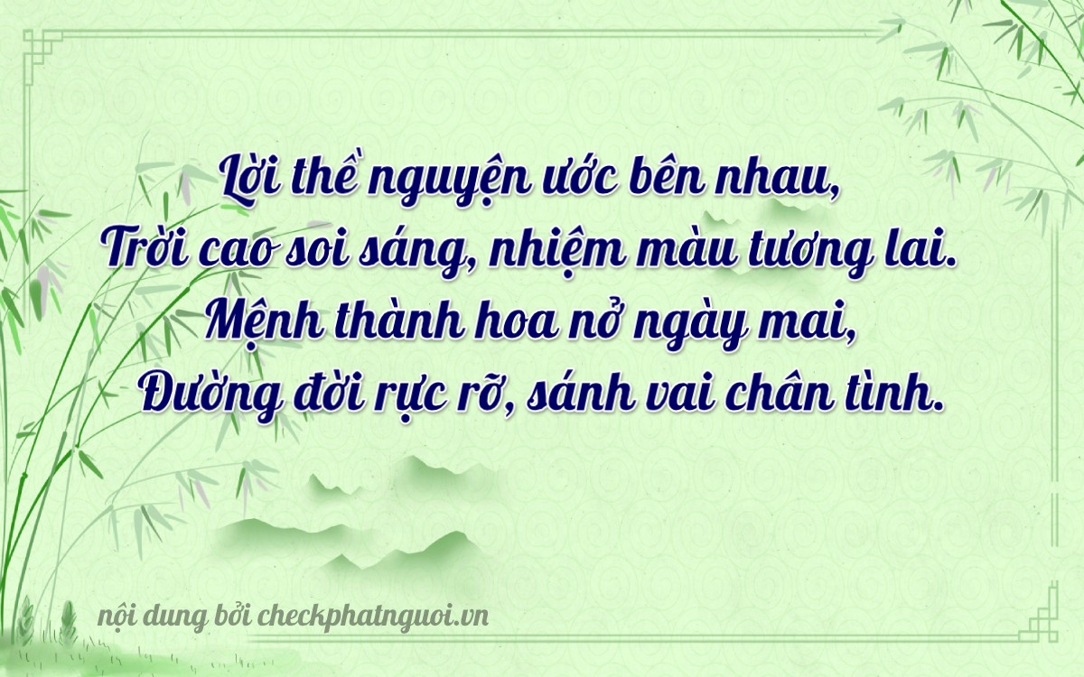 Bài thơ ý nghĩa cho <b>biển số 30A-29886</b> tại website checkphatnguoi.vn