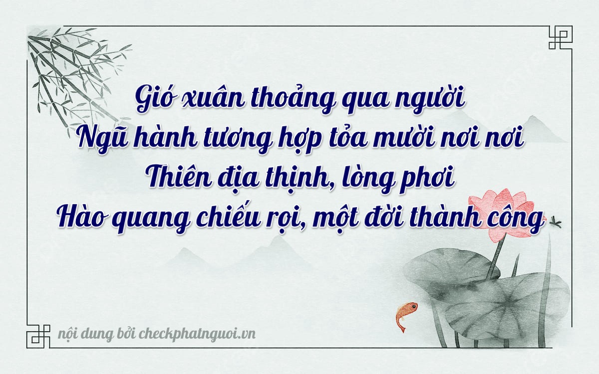 Bài thơ ý nghĩa cho <b>biển số 30A-54631</b> tại website checkphatnguoi.vn