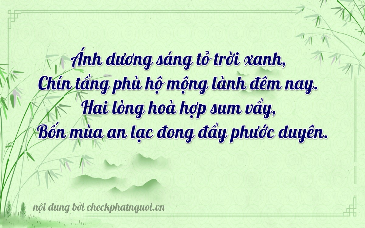 Bài thơ ý nghĩa cho <b>biển số 30A-81924</b> tại website checkphatnguoi.vn