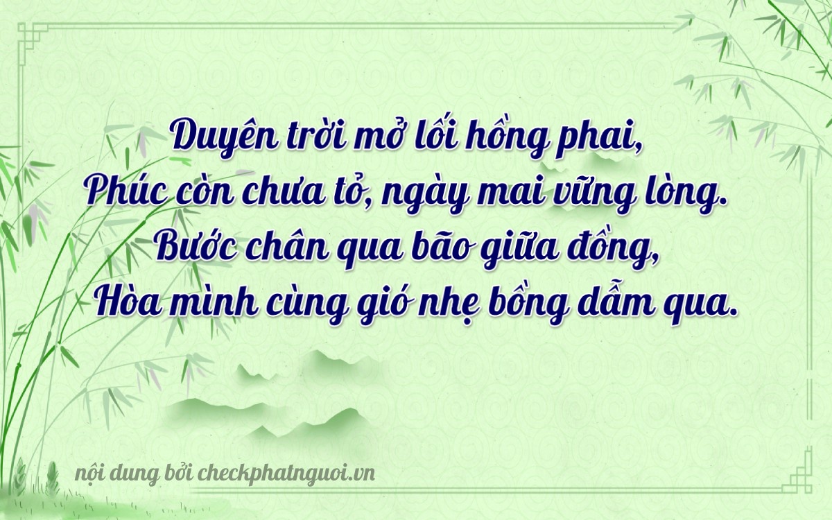 Bài thơ ý nghĩa cho <b>biển số 30A-86440</b> tại website checkphatnguoi.vn