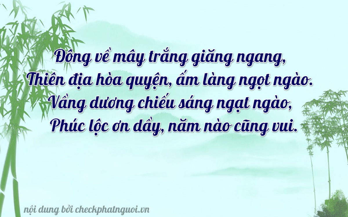 Bài thơ ý nghĩa cho <b>biển số 30B-03888</b> tại website checkphatnguoi.vn