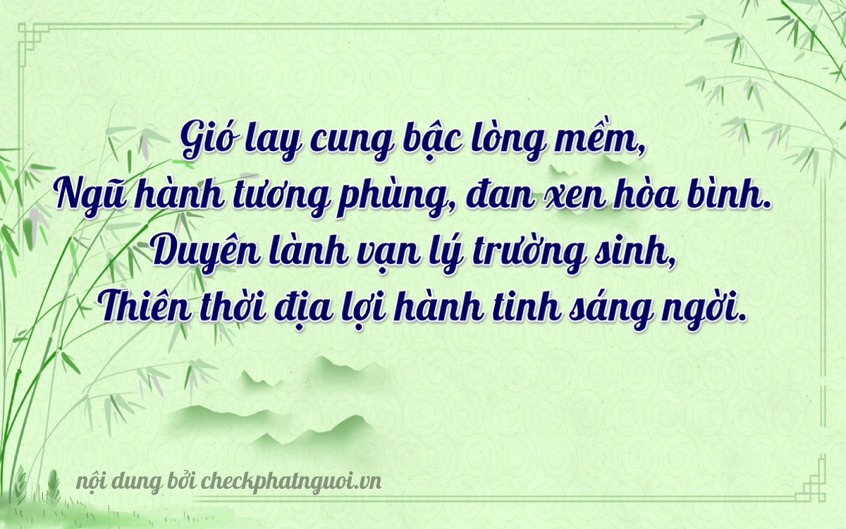 Bài thơ ý nghĩa cho <b>biển số 30E-25206</b> tại website checkphatnguoi.vn