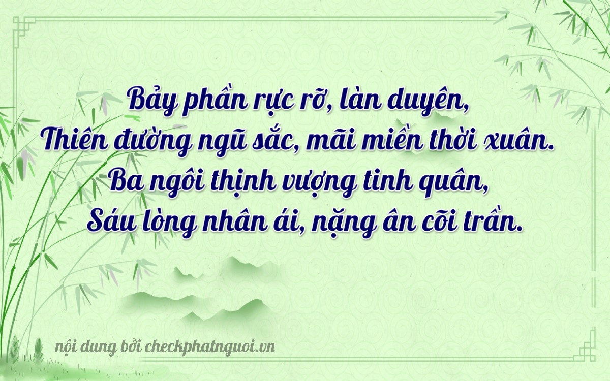 Bài thơ ý nghĩa cho <b>biển số 30E-73560</b> tại website checkphatnguoi.vn