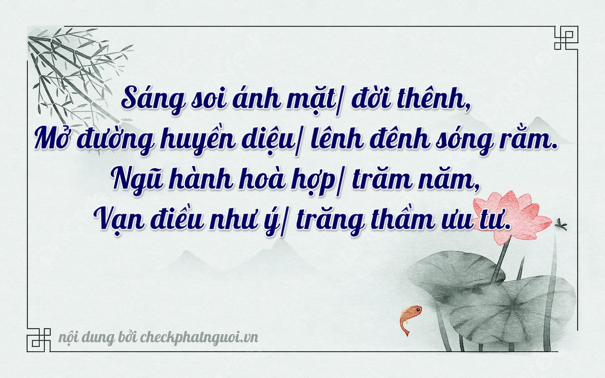 Bài thơ ý nghĩa cho <b>biển số 30E-83245</b> tại website checkphatnguoi.vn