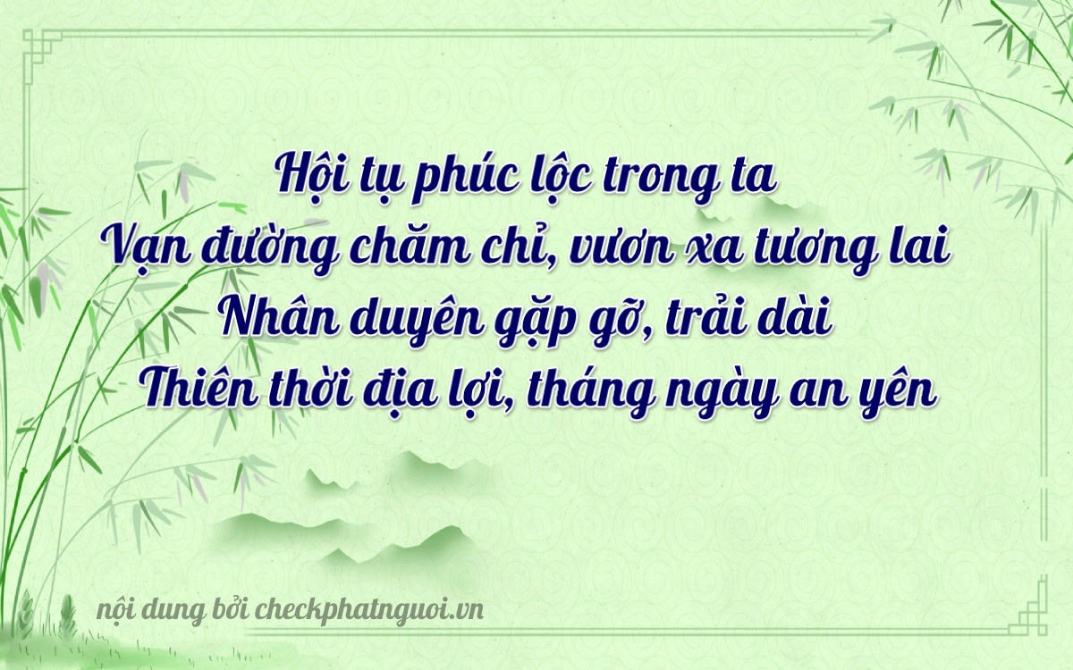 Bài thơ ý nghĩa cho <b>biển số 30E-90217</b> tại website checkphatnguoi.vn