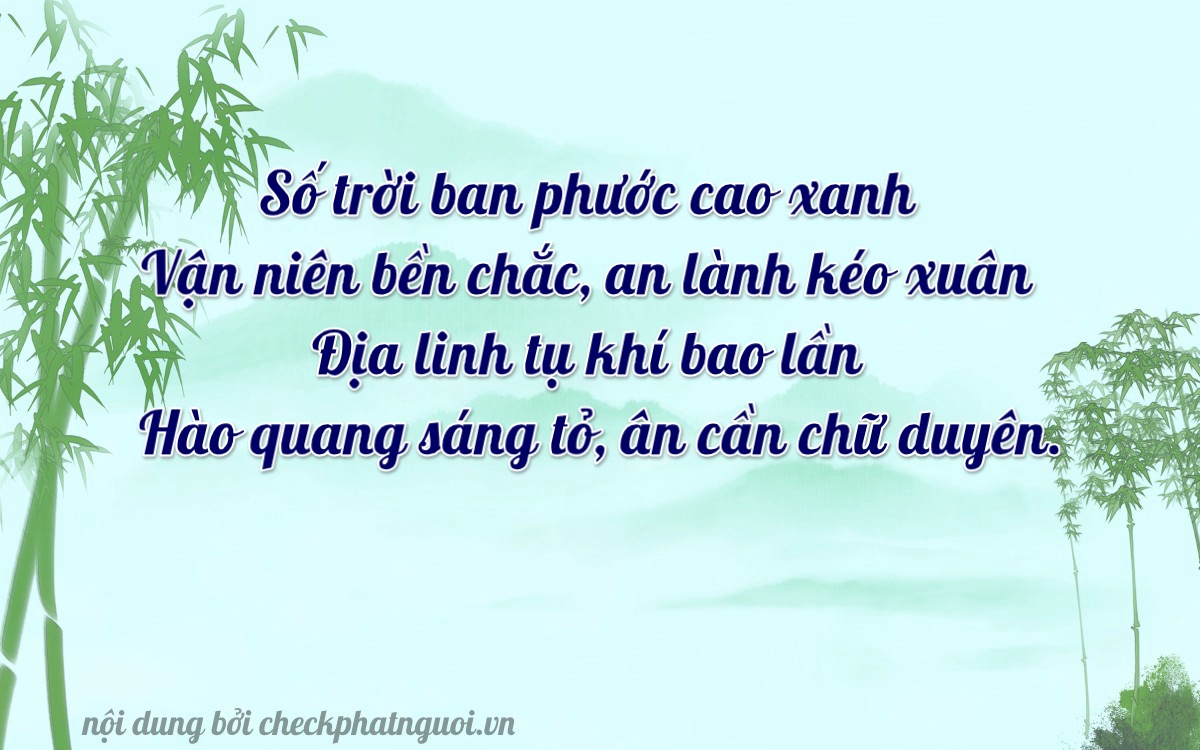 Bài thơ ý nghĩa cho <b>biển số 30E-91983</b> tại website checkphatnguoi.vn