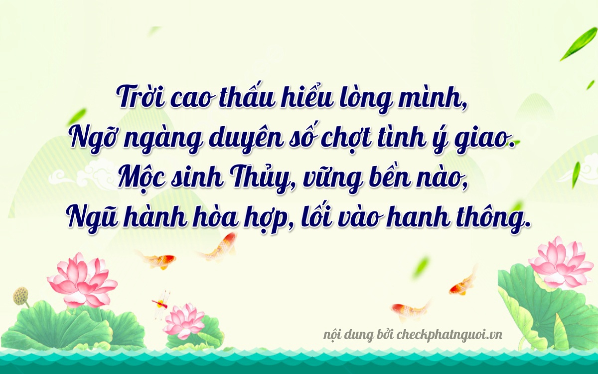 Bài thơ ý nghĩa cho <b>biển số 30E-95314</b> tại website checkphatnguoi.vn