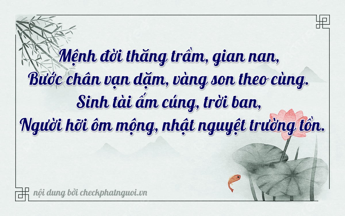 Bài thơ ý nghĩa cho <b>biển số 30F-13893</b> tại website checkphatnguoi.vn