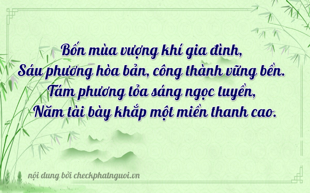 Bài thơ ý nghĩa cho <b>biển số 30F-46855</b> tại website checkphatnguoi.vn