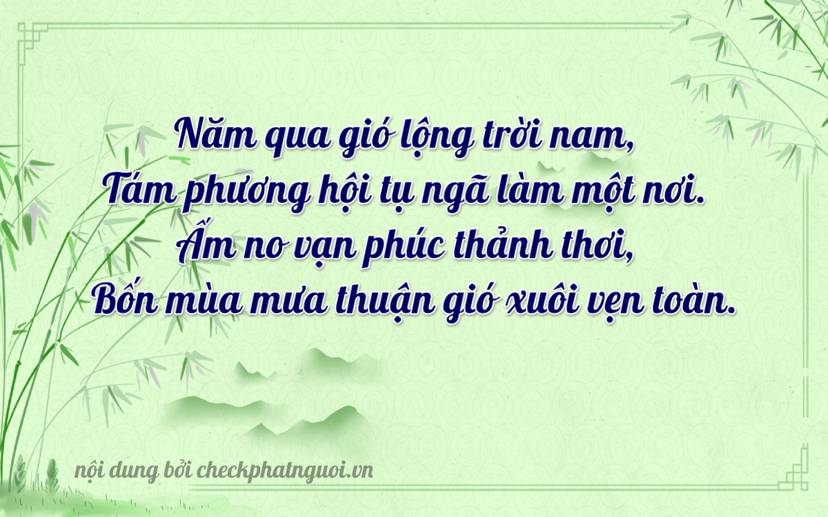 Bài thơ ý nghĩa cho <b>biển số 30F-51888</b> tại website checkphatnguoi.vn