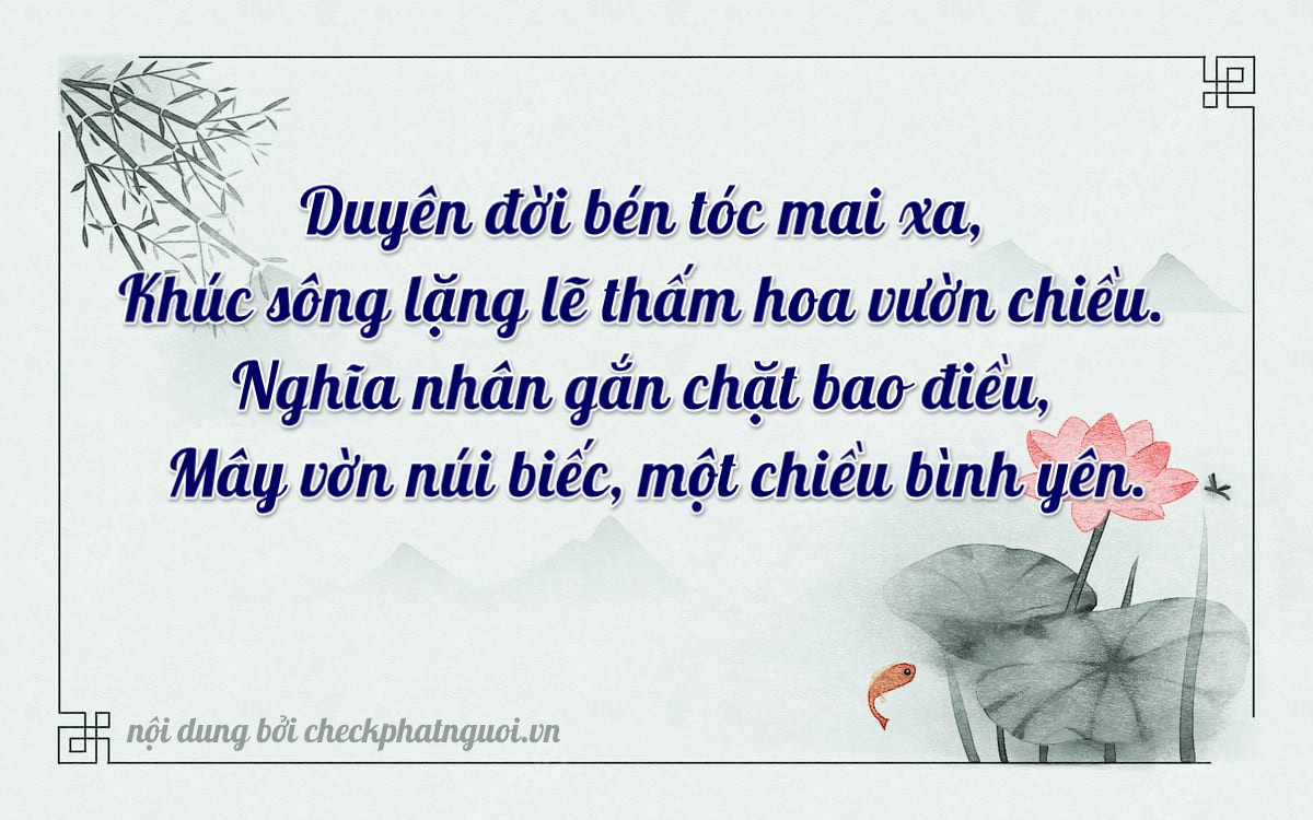 Bài thơ ý nghĩa cho <b>biển số 30F-62886</b> tại website checkphatnguoi.vn