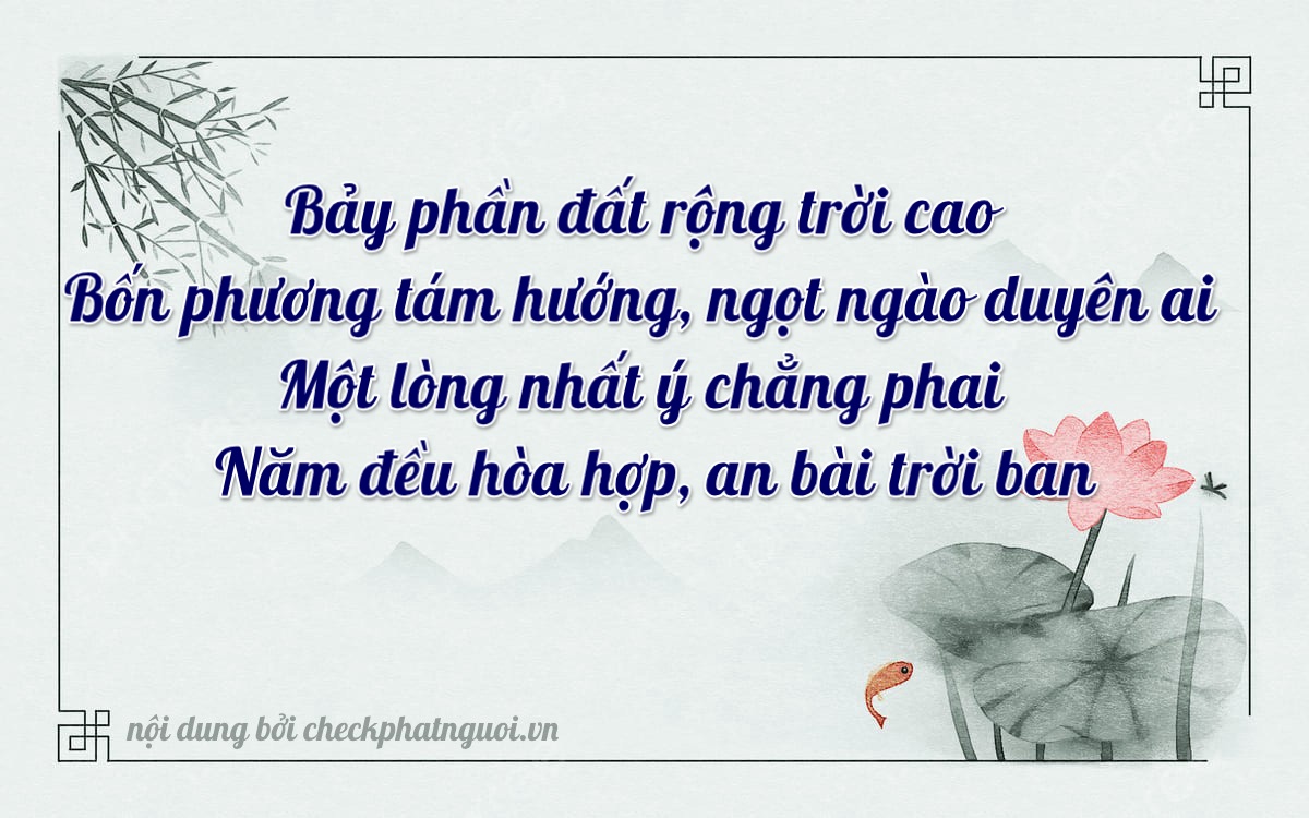 Bài thơ ý nghĩa cho <b>biển số 30F-74105</b> tại website checkphatnguoi.vn