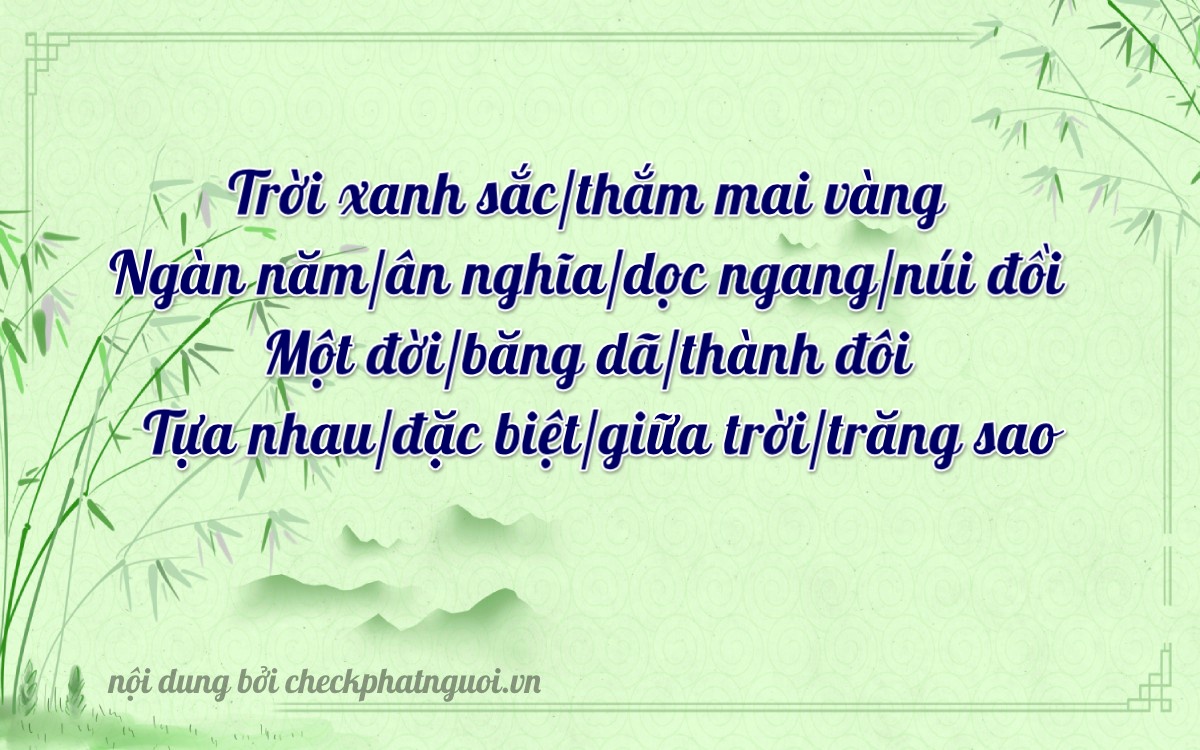 Bài thơ ý nghĩa cho <b>biển số 30F-89993</b> tại website checkphatnguoi.vn