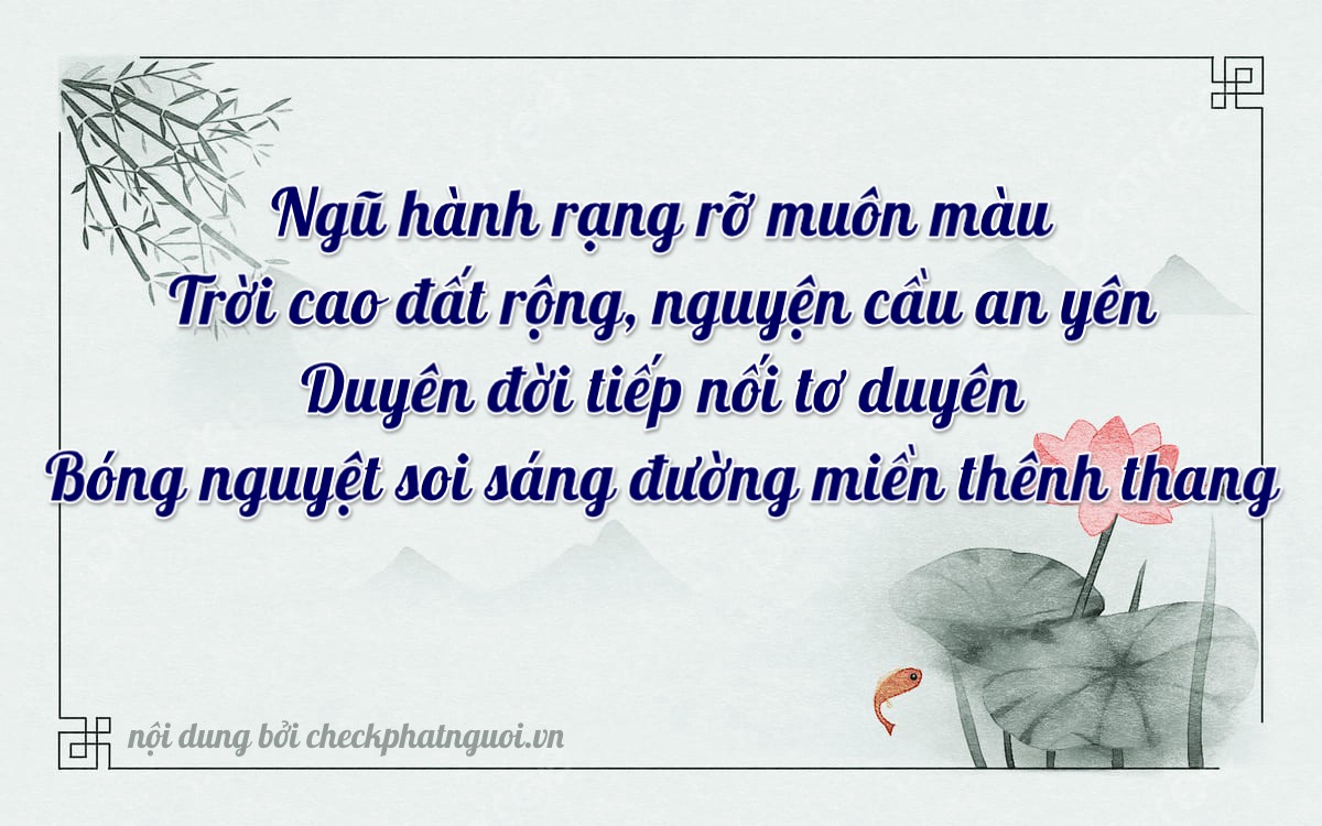 Bài thơ ý nghĩa cho <b>biển số 30G-35660</b> tại website checkphatnguoi.vn